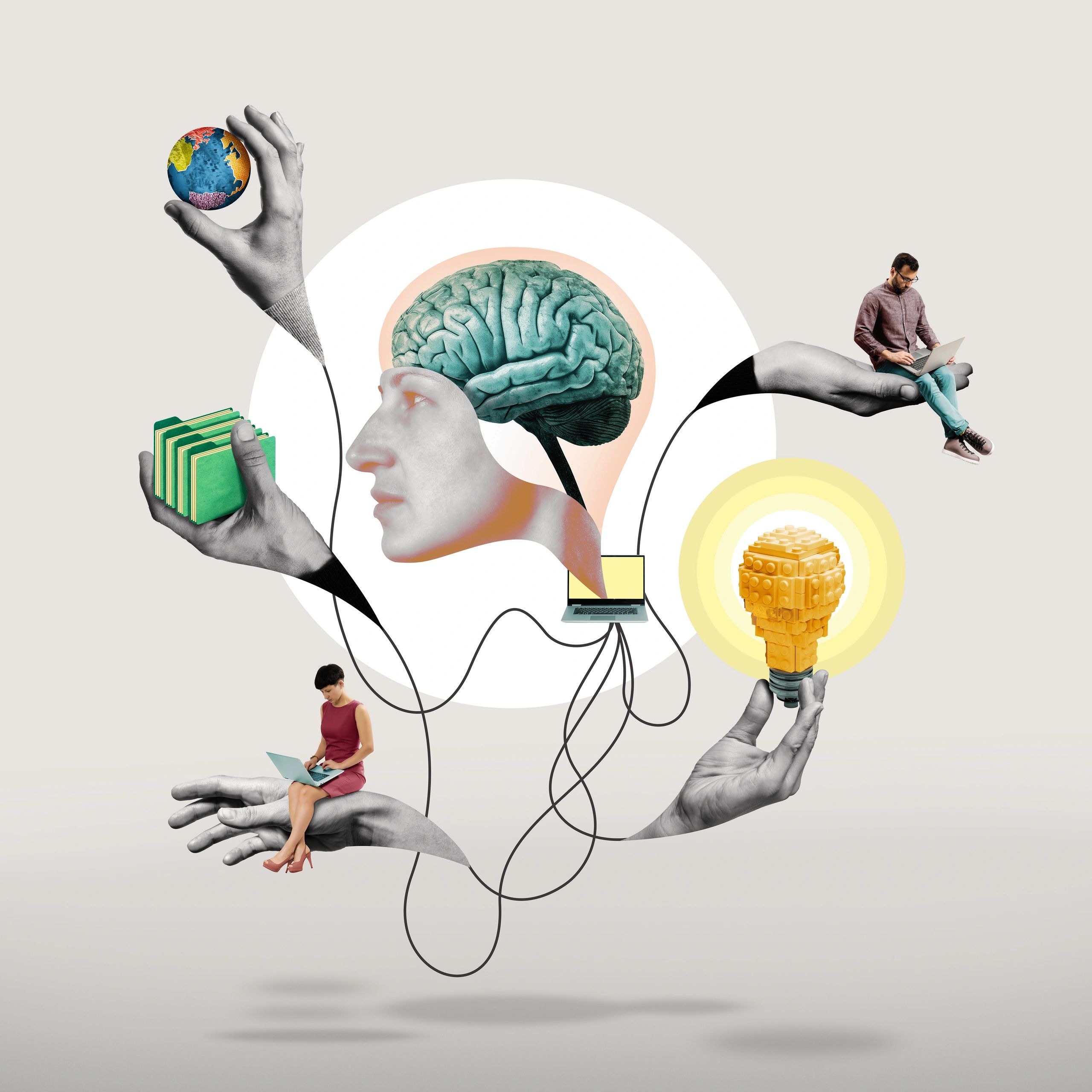 Development and training of artificial intelligence.